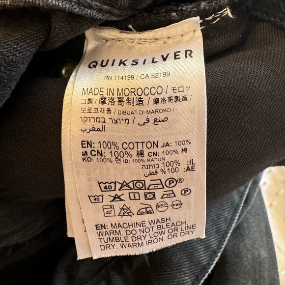 Women’s Quicksilver jeans in size 28 - Picture 5 of 5